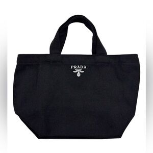 Prada GWP Black Cavas Mini Tote